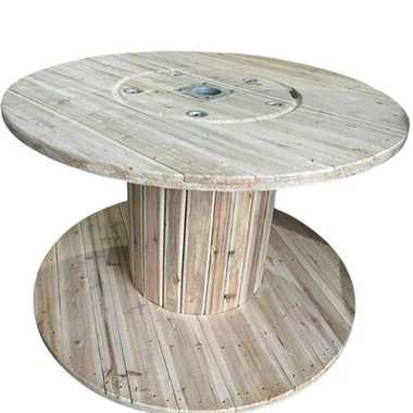 Ingen tunga belastningsavgift för trät- och plywood -kabeltrummor - Beställ m...